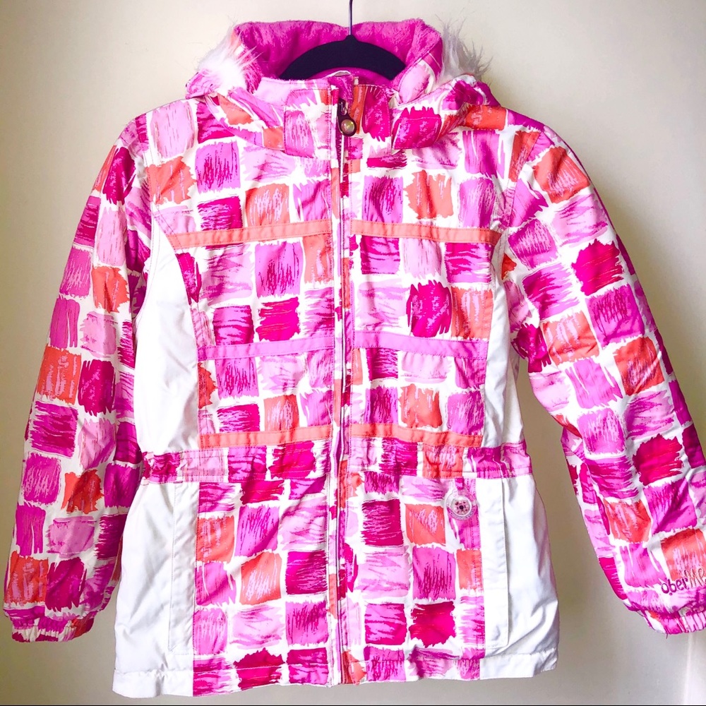 Girl’s Obermeyer Ski Snowboard Jacket, size 8